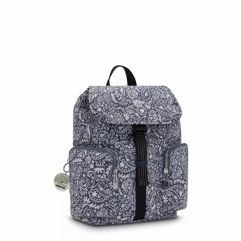 Bolsa Kipling Woodstock Anto Feminino Azuis | 793546OTA