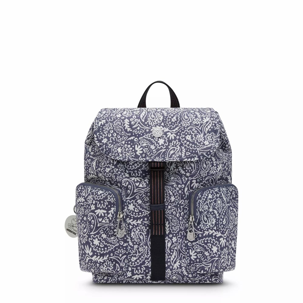 Bolsa Kipling Woodstock Anto Feminino Azuis | 793546OTA