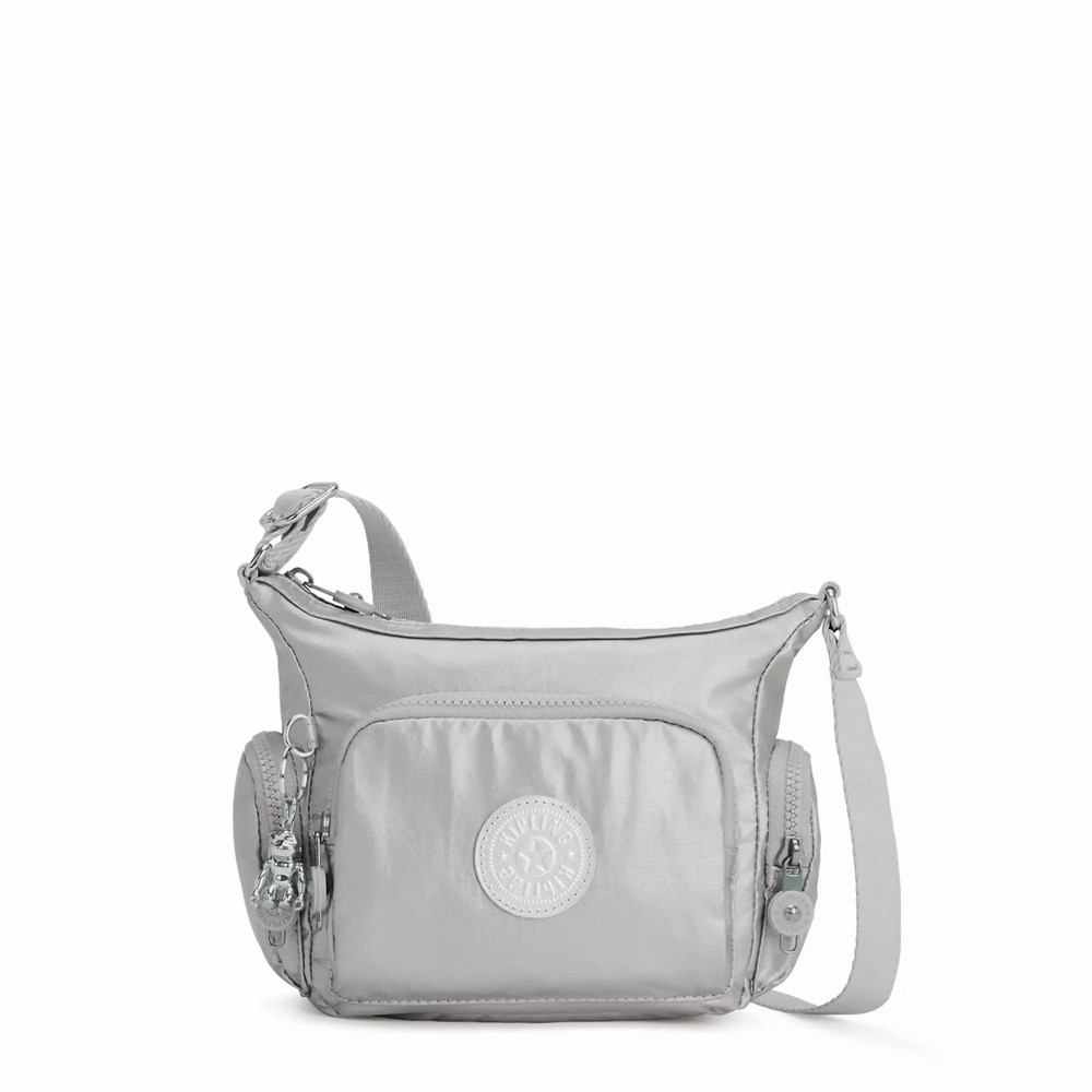 Bolsas Crossbody Kipling Gabbie Mini Metallic Feminino Luz Metal | 930148MKR