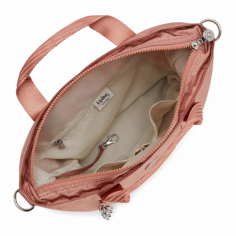 Bolsas Tote Kipling Angel Feminino Rosa | 834217VOZ