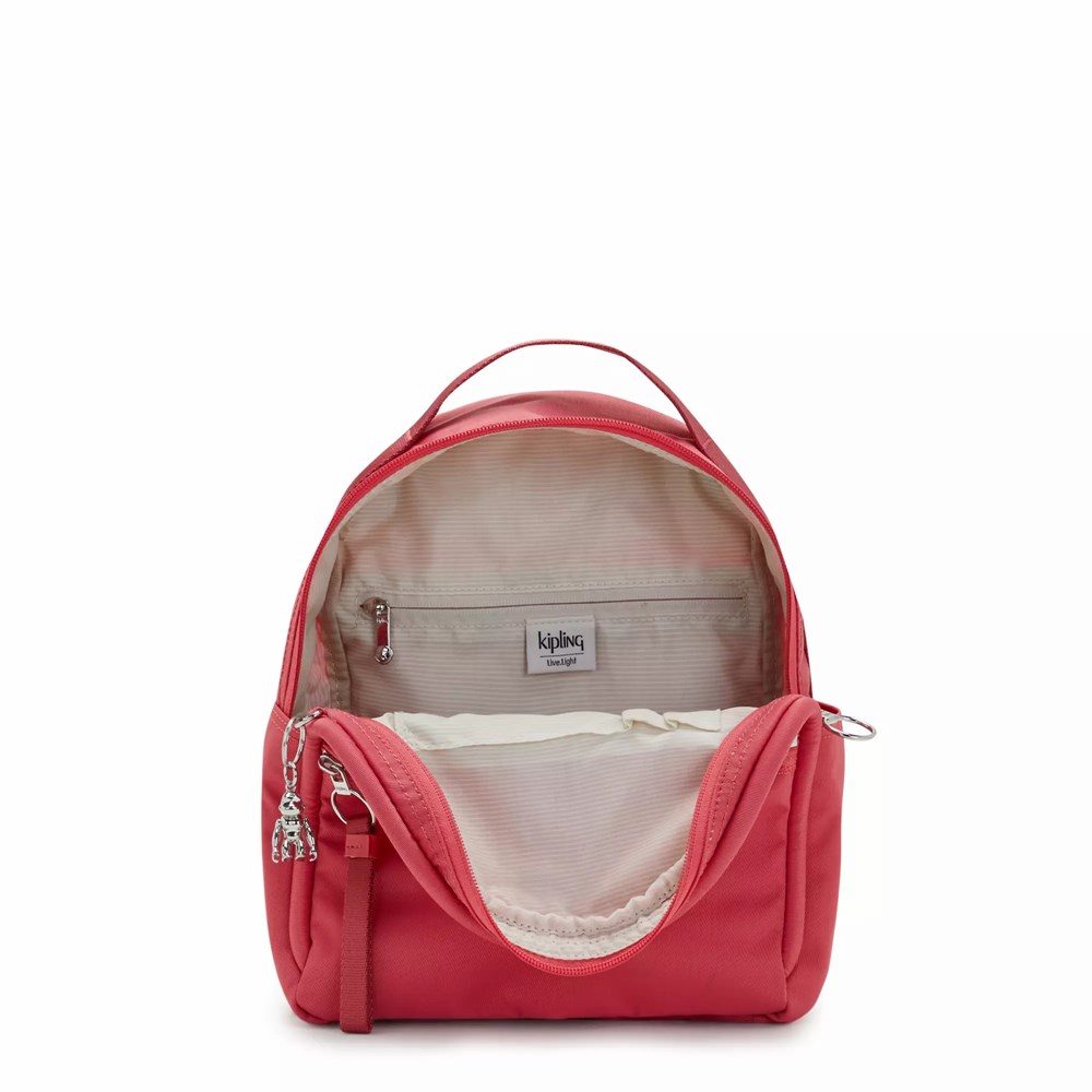 Mochilas Da Moda Kipling Kae Feminino Bege Coral | 284073PDV